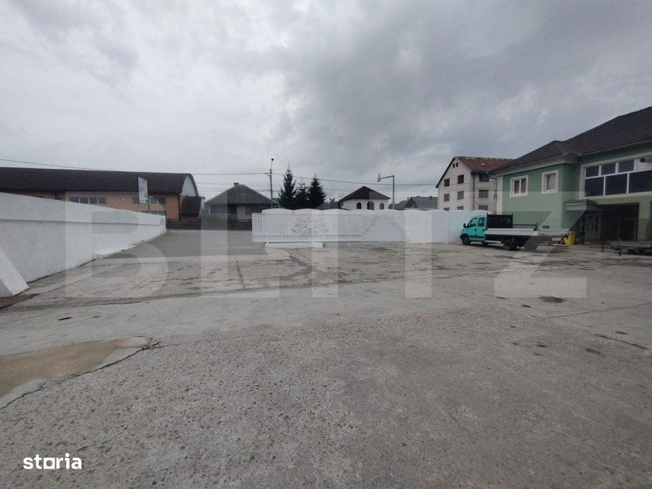 De inchiriat spatiu comercial/hala 1000 mp,curte privata,oras Nasaud