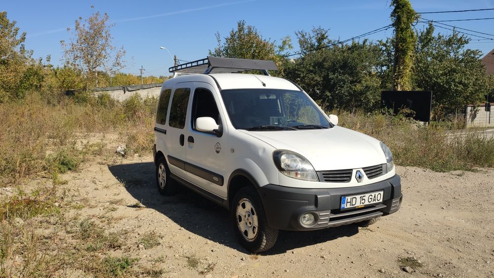 Renault Kangoo 4x4 | 1.6 16V Benzină + GPL | 258.708 km | Navigație + Cameră Marșarier | Climă