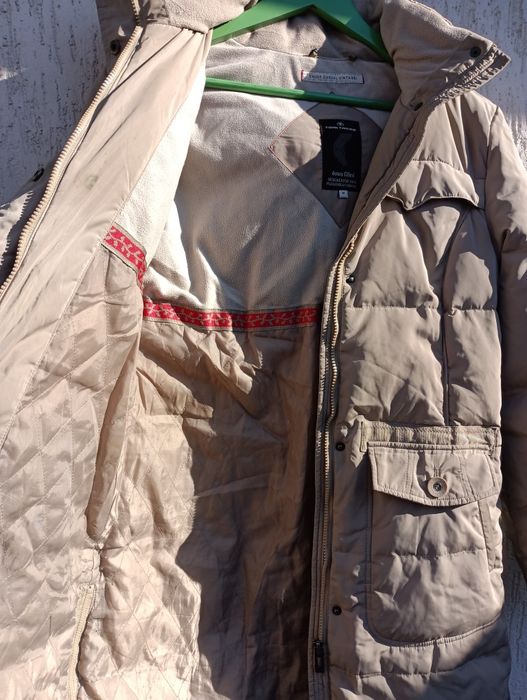 Tom Tailor яке с пухена качулка М - 35 лв