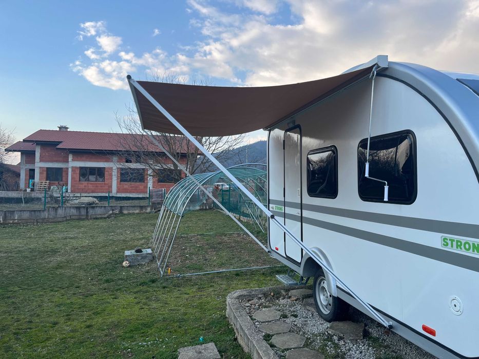 Тента за каравана 3м х 2м бяла