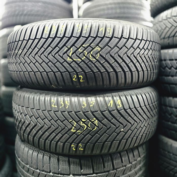 2x 235/55/19 M+S CONTINENTAL ALLSEASON 2022 Stare excelentă