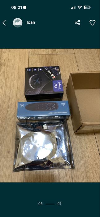 CarPlay wireles Ottocast Picasou 3 AIBox