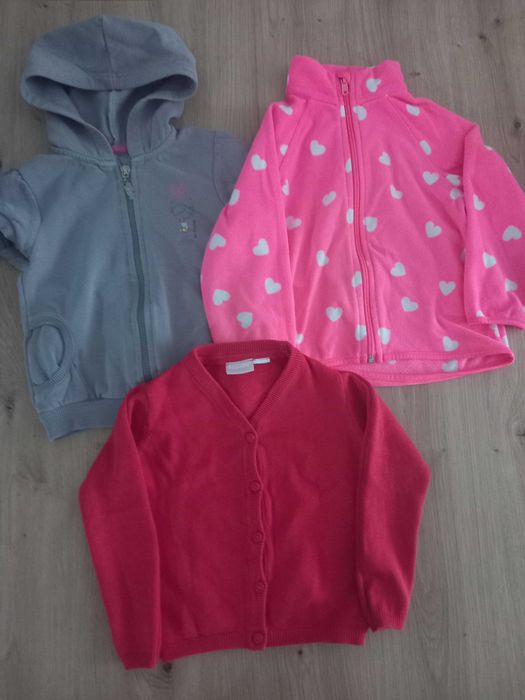 Маркови дрешки за момиченце 2-3г. / 92-98см. + Кецове на NEXT + Яке