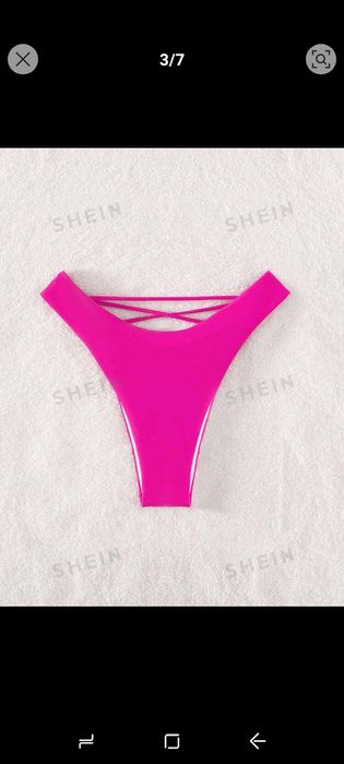 Lenjerie roz noi cu șnur disponibili