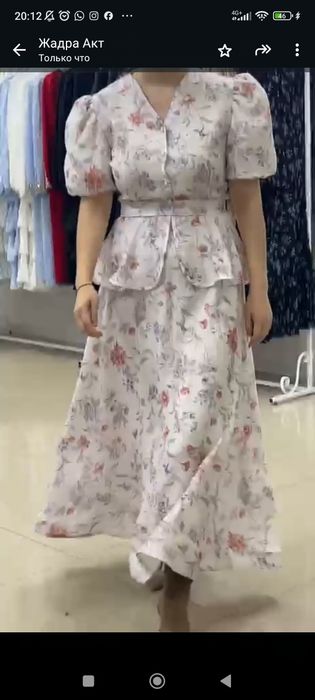 Платье красивое лёгкое