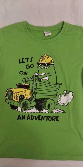 МНОГО залазени блузки и къси панталонки по 5лв! р-р 128-134