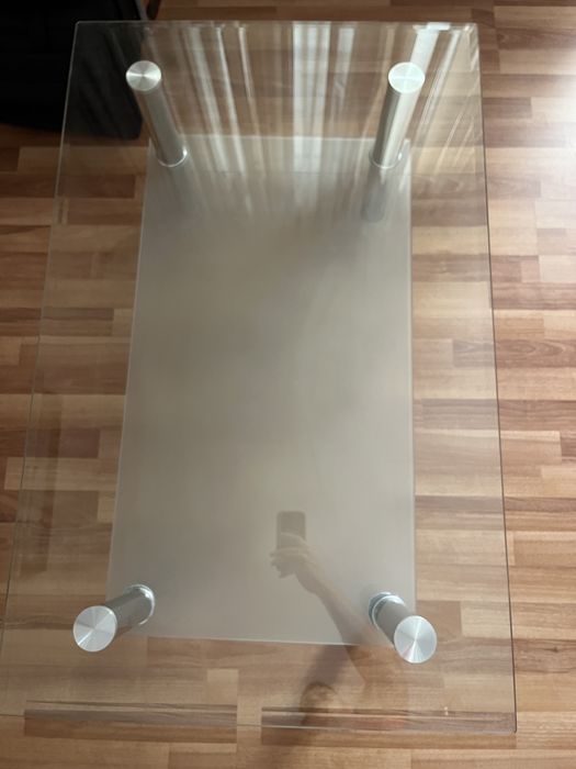 Холна маса стъклена