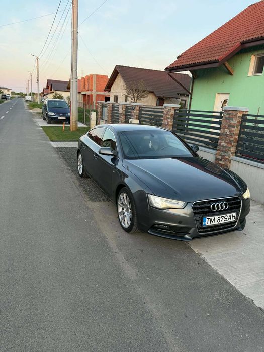 Vând Audi A5 sline  2013 automat 2.0 TDI 177 cp , 260.300 km . 0728111225