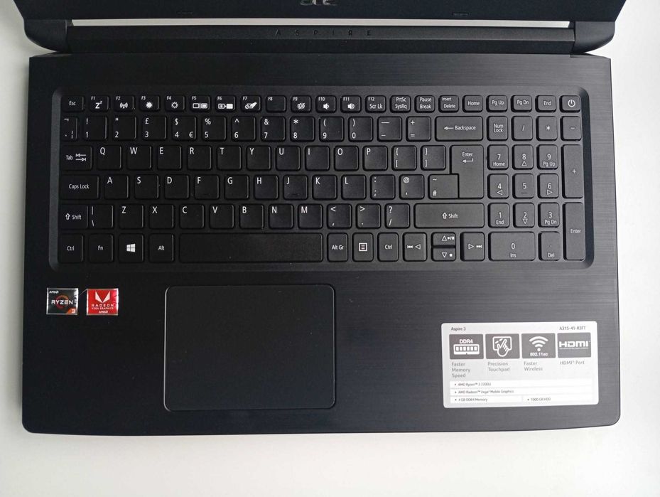 ТОП ТОП ТОП СЪСТОЯНИЕ лаптоп,ноутбук,cer Aspire 3 A315-41/15,6''/AMD Ryzen 3/2.50GHz/8 RAM/240 SSD/FULL HD екран