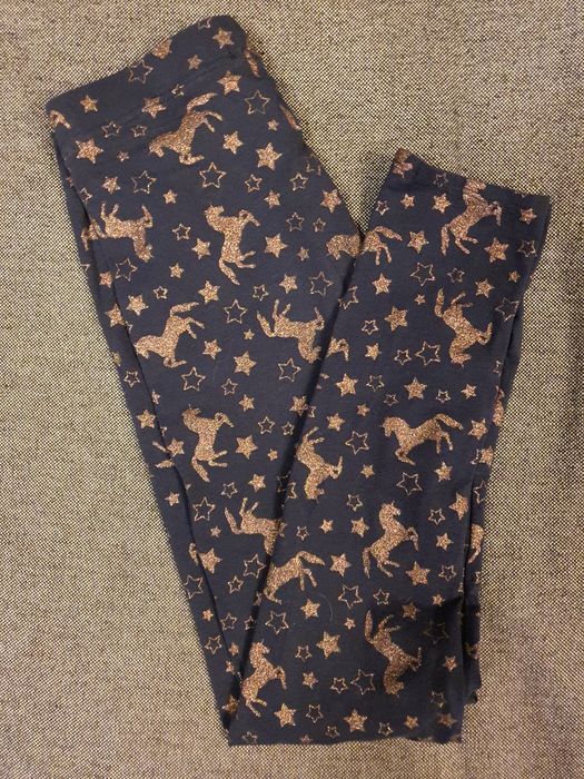 Set haine fete, 3 piese, 146-152, unicorn, paiete reversibile, inima