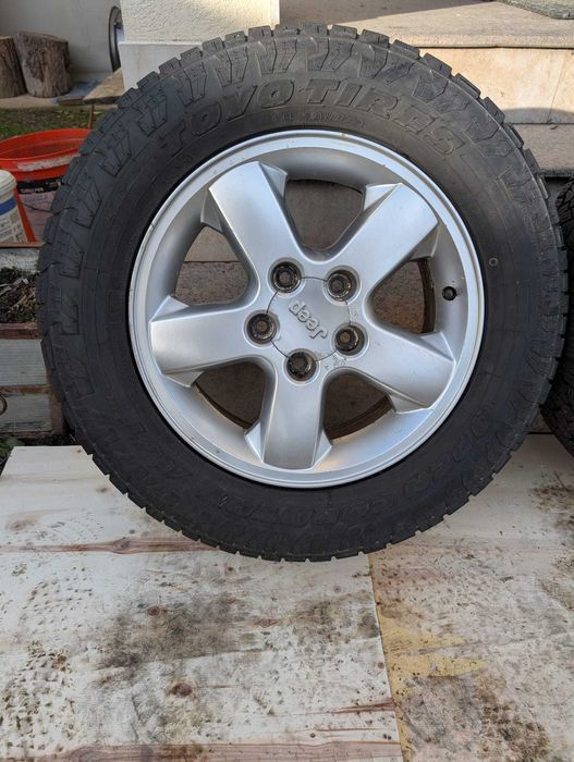 Jante roti iarna MUD Jeep Grand Cherokee WJ WG 7,5J x R17 5x127 ET50,8