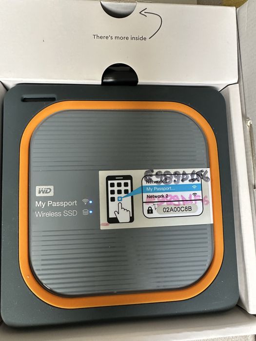 Hdd Western My Passport Wireless SSD 1 tb nou!