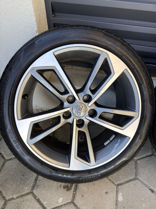 Jante 18 BBS originale Audi 5x112 Cauciucuri vara 245/40