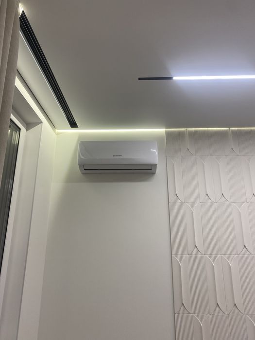 Установка  кондиционера