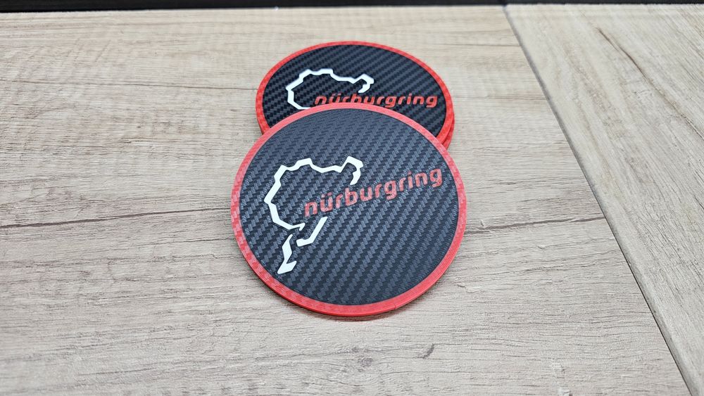 Set 4 coastere pentru pahare Racing Nurburgring Nordschleife