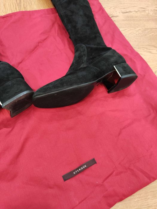 Сапоги ботфорты Uterque