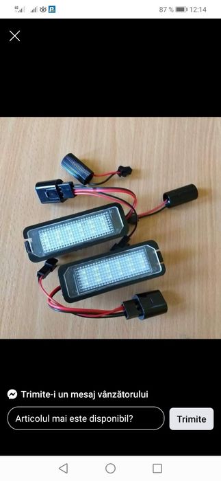 Lămpi numar led  BMW, Audi , WV,