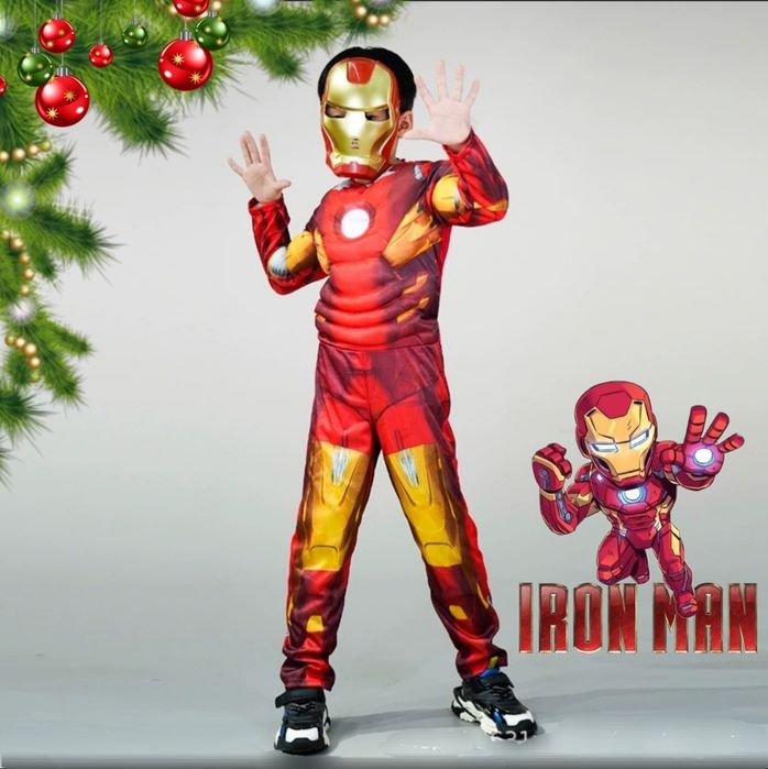 Новогодние костюмы супергероев Марвел