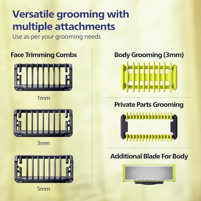 Oneblade Philips 1624 Триммер для бороды и тела