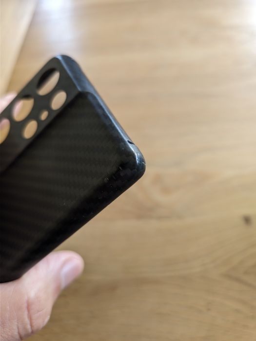 Husa real carbon fiber pentru Samsung Galaxy S21 Ultra 5G