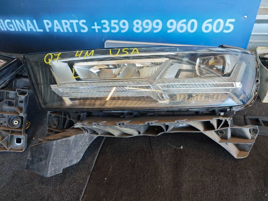 Фар Фарове Audi Q7 Sq7 4M 2018 американски държачи запалки модули