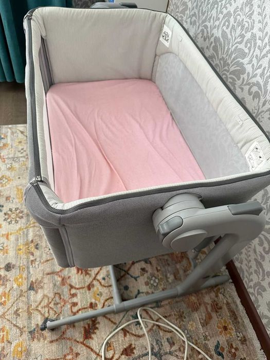 Chicco Кроватка-манеж Next2Me Magic Cool Grey