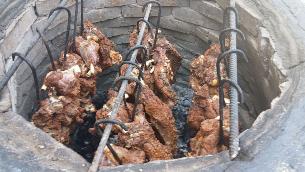 Tandir goʻshti Qashqadaryo