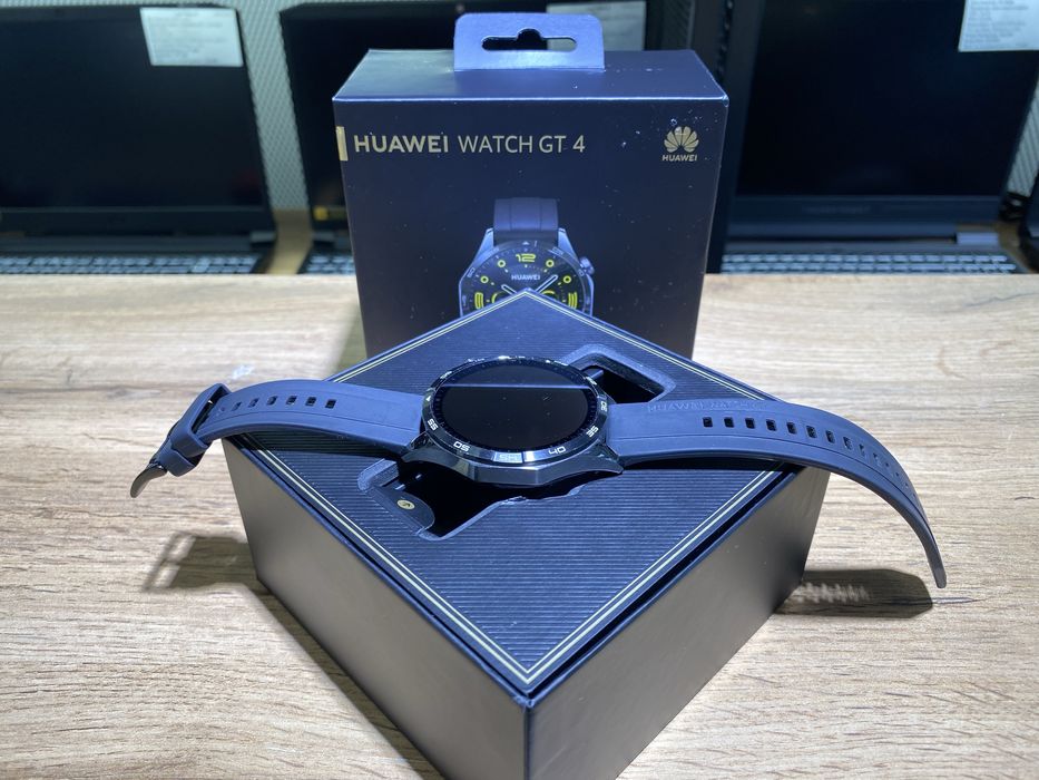 Смарт часы Huawei Watch GT 4, 46 mm, черный, 10373/А10