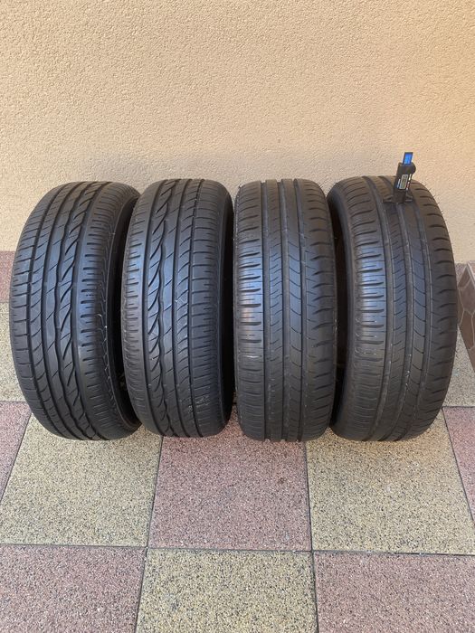 Set 4 anvelope 205 60 16 Michelin si Brigestone cauciucuri vara