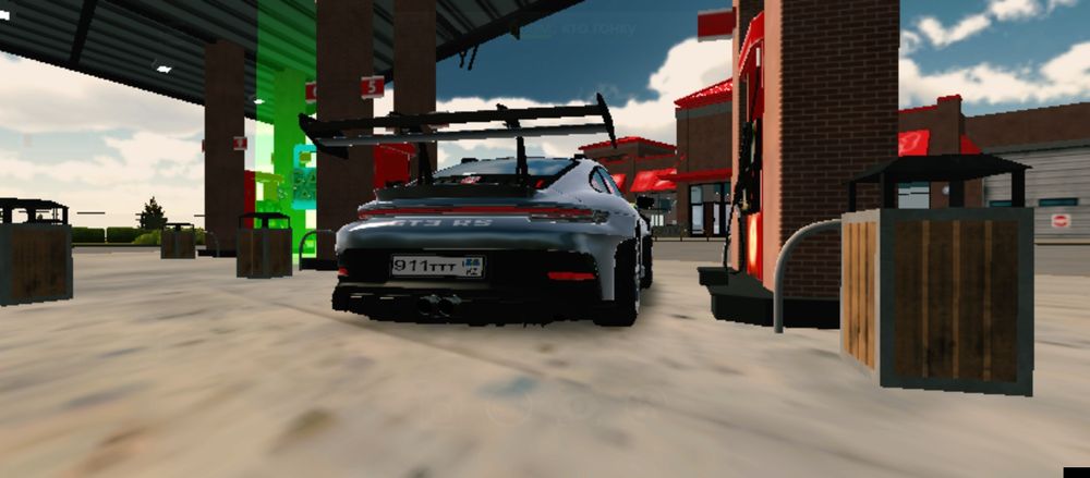 Порш 911 gt rs кар паркинг