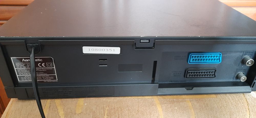 videorecorder vhs Hanseatic și Seg