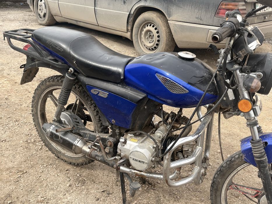 Мотоцикл с документом