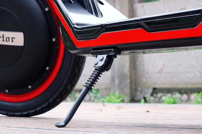 Trotineta electrica pliabila 16 inch iVELO C1 black&red