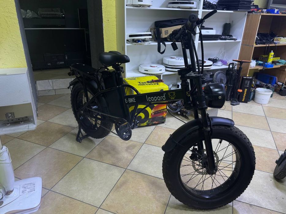 В продаже электровелосипед. Leopard. Велосипед. Электрро вел