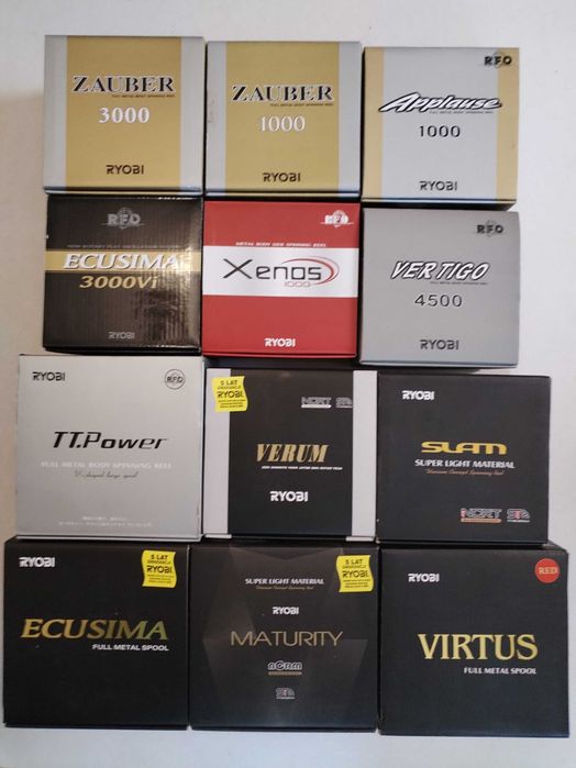 Нови риболовни макари