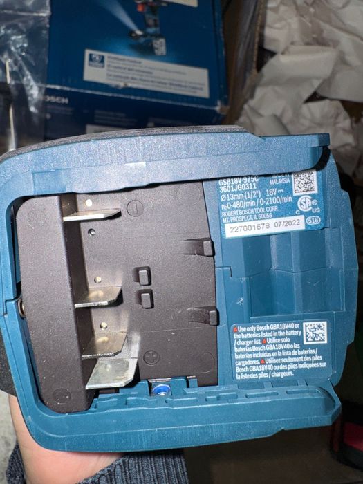 Bosch GSB18v-110C Оригинал ударний дрелл / Шурпаверт