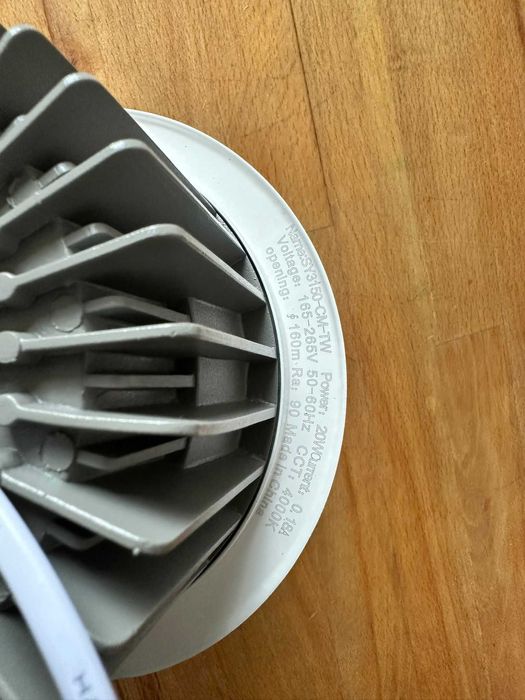 Spot Led 20W, 4000K, 160mm COMANDA MIN 10 BUC