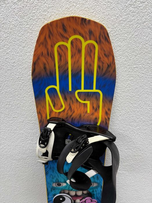placa snowboard bataleon mini shred L115cm