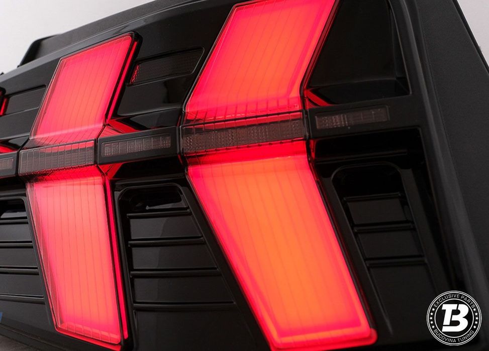 Stopuri LED compatibile cu Ford Mustang V Smoke Design Semnalizare Dinamica