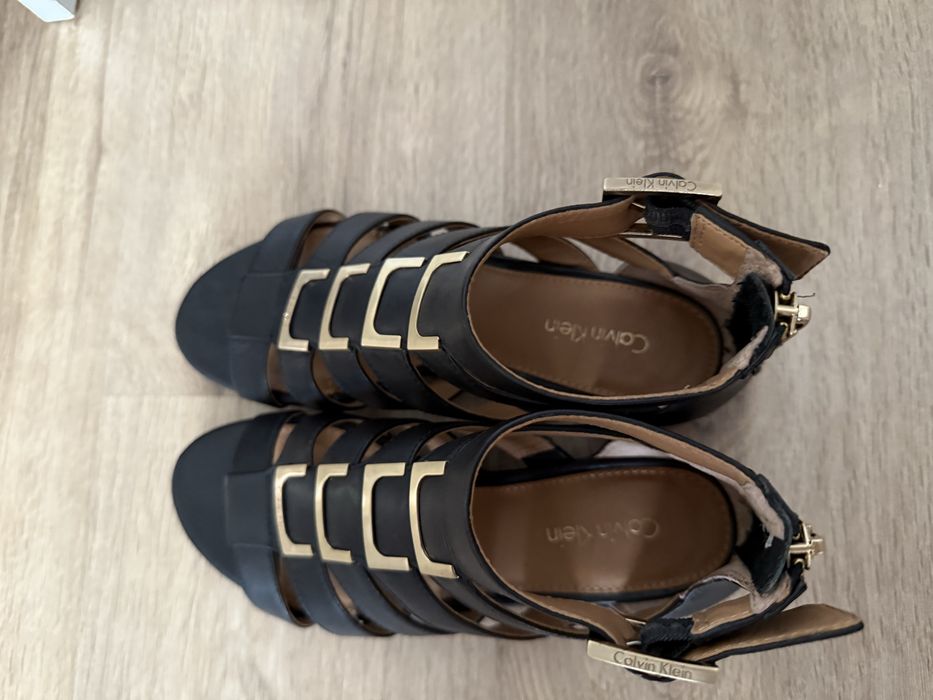 Sandale piele Calvin Klein