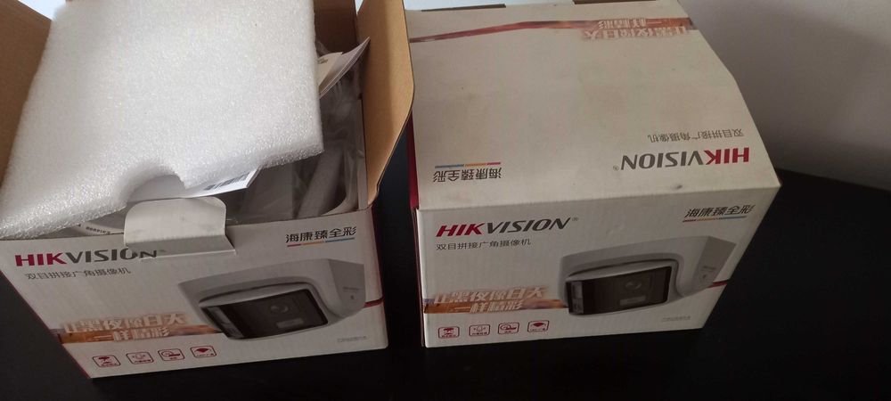 Camera IP Hikvision doua lentile ( Meniu in limba Chineza)