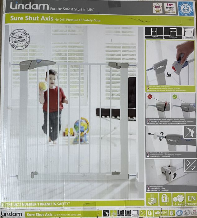 Extensie poarta de siguranta Lindam de 14 cm