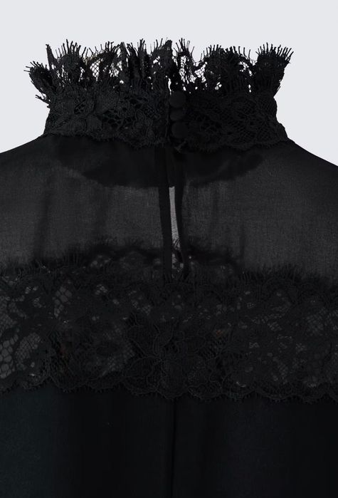 Elie Saab & HM Черна риза с дантела