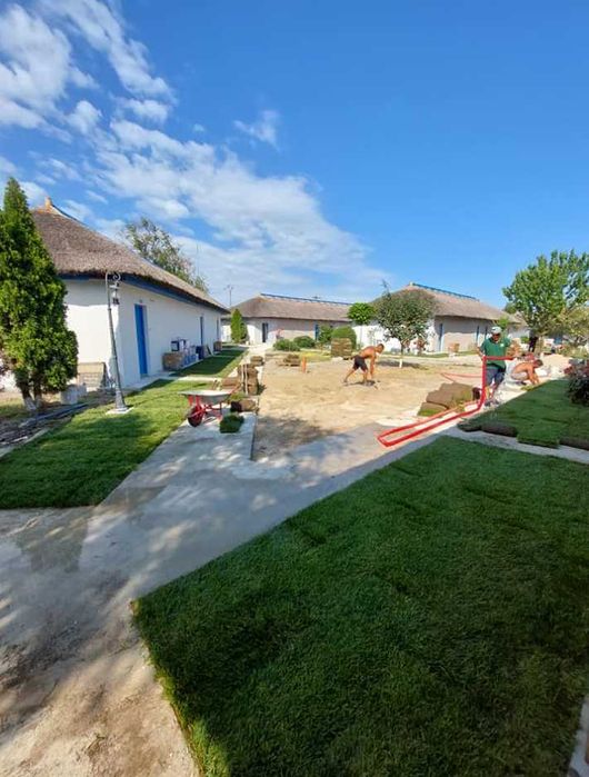 Gazon Rulou Sisteme de Irigare