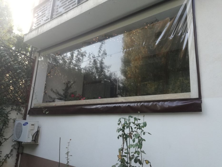 Inchidem terase , foisoare , balcoane cu poliplan si folie cristal