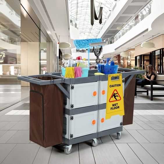 Гостиничная тележка большой вместительности