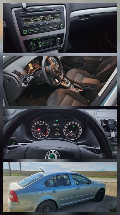 Skoda Octavia 2 FL berlina, 2.0 TDI, cutie automata DSG