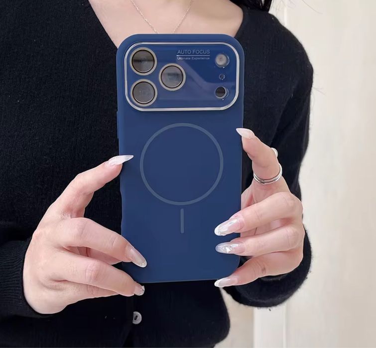 Husa Magnetica Silicon Interior Frendly Case - Iphone 17 PRO 17 PRO MAX 17