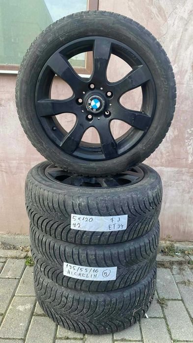 jante table sau alu bmw 5x120 seria 1 - 3 anv iarna 195 55 16 bune