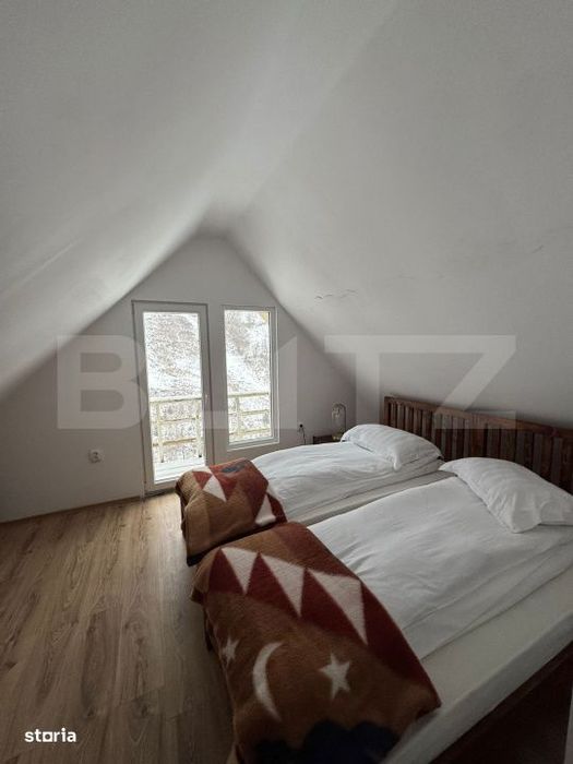 Casa de vacanta, 140 mp, 5 camere, jacuzzi, sauna, Buscat Ski/Muntele
